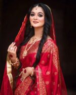 প্রিমিয়াম জাপানি সিল্ক শাড়ী। - Image 2