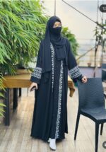 এলিগ্যান্ট দুবাই স্টাইল আবায়া - Image 2