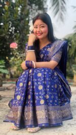 প্রিমিয়াম জাপানি সিল্ক শাড়ী - Image 4