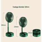 Chargable Usb Home Outdoor Camping Electric Fan - Image 3