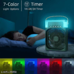 Portable Mini Water Air Cooler Table Fan - 10W - Image 4