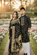 Sharee Panjabi Couple Dress  - Image 7