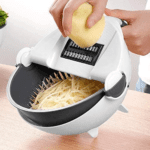 Multifunctional Rotate Vegetable Slicer with Basket 9 in 1 - Image 3