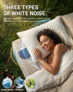 X3 Pro Sleep Speaker – Bluetooth Under Pillow Mini Speaker with White Noise & Auto-Off Timer | Perfect for Deep Sleep - Image 8