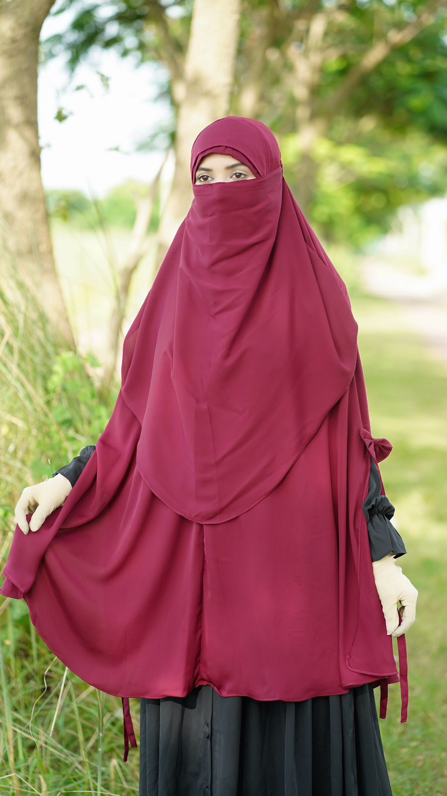 1736320013_L_3 Readymade Khimar Hijab (Only Hijab) - Image 1